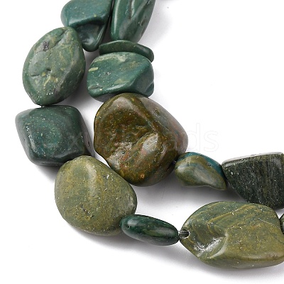 Natural Shoushan Jade Beads Strands G-D098-C07-1