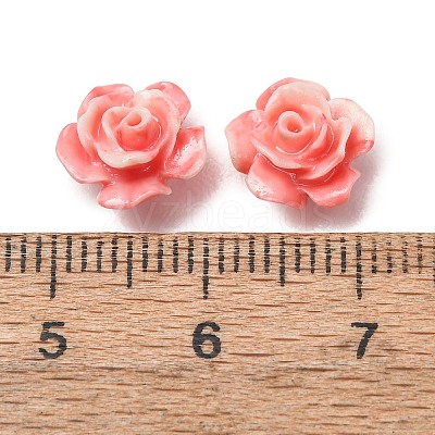 Synthetic Coral Dyed Carved Beads SH-CBAE713-03C-1