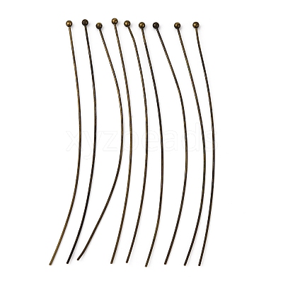 Brass Ball Head Pins X-RP0.6x70mm-AB-1