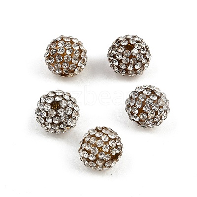 Resin Rhinestone Beads RB-A025-10mm-A37-1