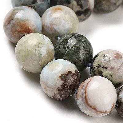 Natural Larimar Beads Strands G-P524-A02-02-1