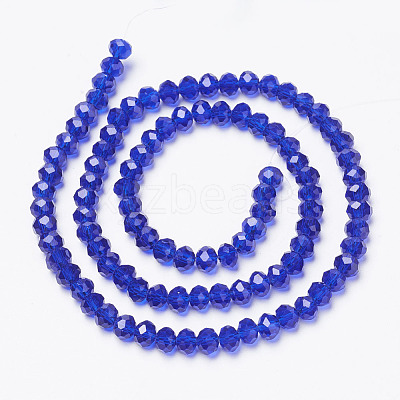 Glass Beads Strands X-EGLA-A034-T4mm-D06-1