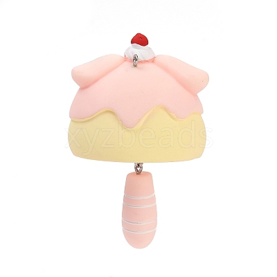 Opaque Resin Pendants RESI-S018-04A-P-1