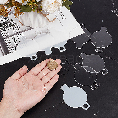 Transparent Acrylic Big Pendants DIY-WH0430-720A-1