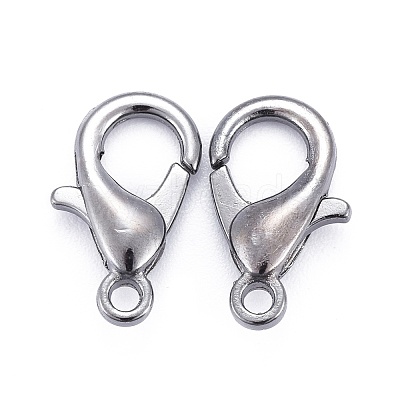 Zinc Alloy Lobster Claw Clasps E105-B-1