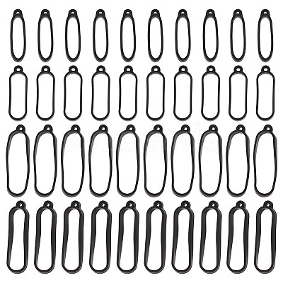 40Pcs 4 Style Anti-Lost Silicone Rings Holder SIL-DR0001-03-1