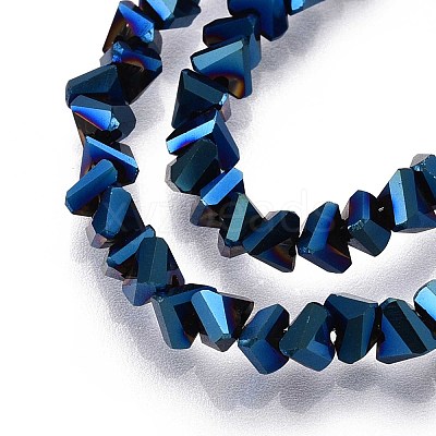 Electroplate Glass Beads Strands GLAA-N024-4mm-02-1