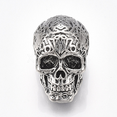 Tibetan Style Alloy Beads PALLOY-S178-37-1