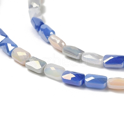 Electroplate Glass Beads Strands EGLA-P065-02A-05-1