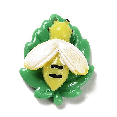 Opaque Resin Decoden Pendants RESI-M037-01D-1