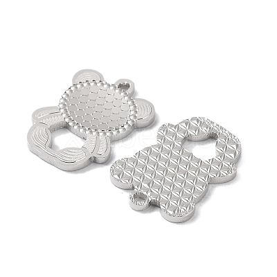 Rhodium Plated 925 Sterling Silver Pendants STER-C003-12P-1