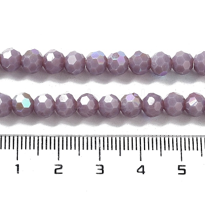 Opaque Glass Beads Strands EGLA-A035-P6mm-L11-1