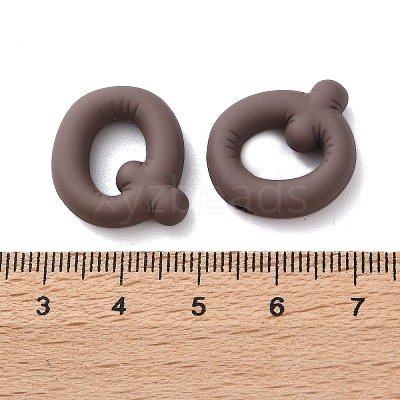 Spray Painted Alloy Pendants FIND-C062-08Q-1