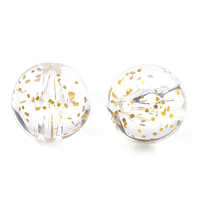 Transparent Acrylic Beads MACR-S361-02B-10mm-1