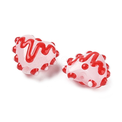 Handmade Lampwork Beads LAMP-D003-02B-1