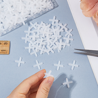 PE Plastic Seam Tool Floor Tile Cross Clip FIND-WH0126-944A-1