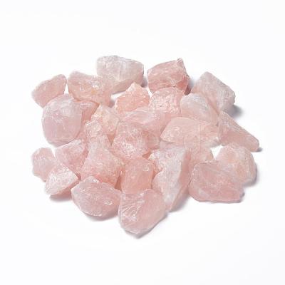 Rough Raw Natural Rose Quartz Beads G-F710-03-1