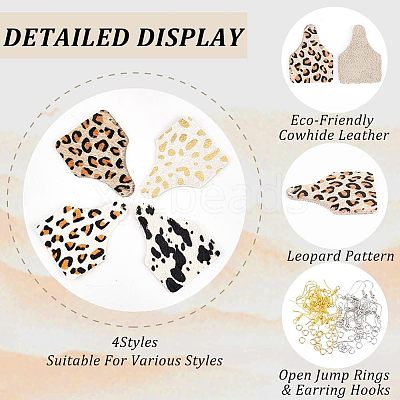 DIY Bottle Dangle Earring Making Kit DIY-OC0009-76-1