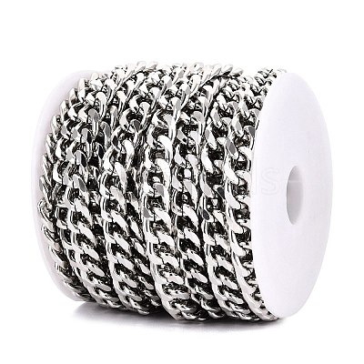 Aluminium Cuban Link Chains CHA-Q001-13P-1