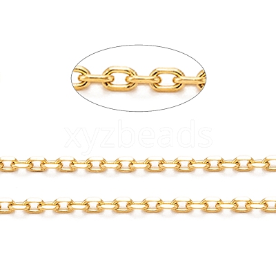Ion Plating(IP) 304 Stainless Steel Cable Chains CHS-H009-02G-1