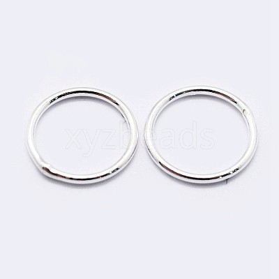 925 Sterling Silver Soldered Closed Jump Rings STER-F036-03S-1x9-1