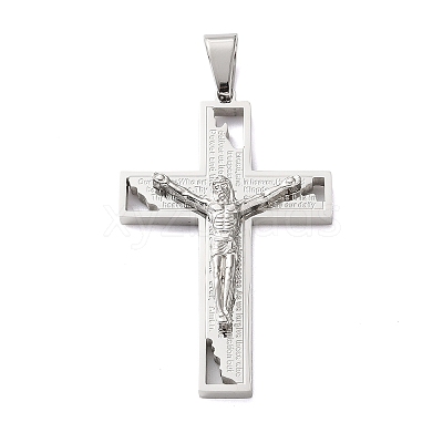 Easter 304 Stainless Steel Pendants STAS-E527-02P-1