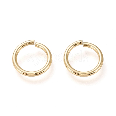 Brass Open Jump Rings KK-L006-017A-G-1
