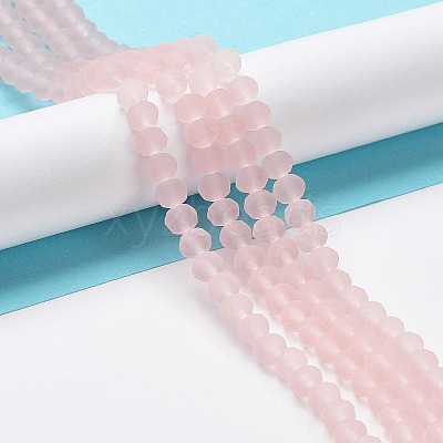 Transparent Glass Beads Strands EGLA-A034-T2mm-MD22-1