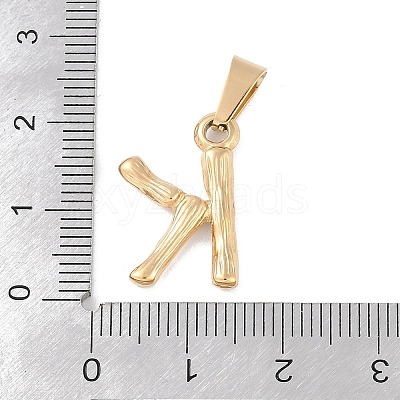 304 Stainless Steel Pendants STAS-F235-01G-K-1