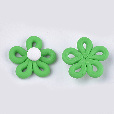 Handmade Polymer Clay Cabochons CLAY-S091-33E-1