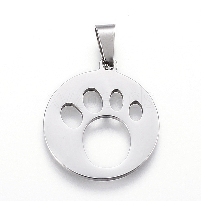Non-Tarnish 304 Stainless Steel Pendants STAS-I086-04P-01-1