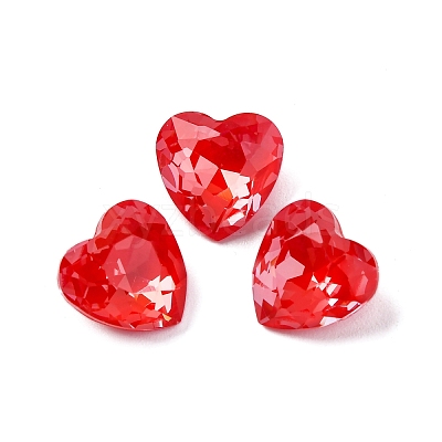 Glass Rhinestone Cabochons RGLA-A026-09B-227DE-1