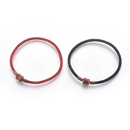 Steel Wire European Style Bracelet Making MAK-L018-01-1