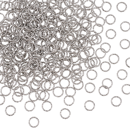 DICOSMETIC 300Pcs 304 Stainless Steel Jump Rings STAS-DC0011-97-1