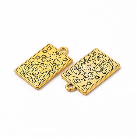 Tibetan Style Alloy Pendants PALLOY-M207-06AG-01-1