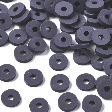 Handmade Polymer Clay Beads CLAY-Q251-6.0mm-B04-1