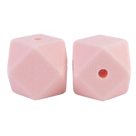 Octagon Food Grade Silicone Beads PW-WG43860-58-1