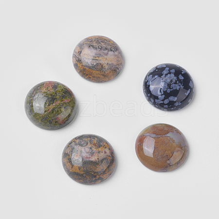 Gemstone Cabochons G-H1596-FR-18mm-M-1