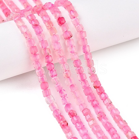 Dyed Natural Agate Beads Strands G-T138-211H-1