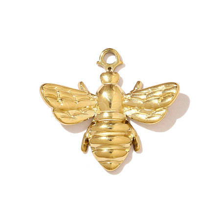 304 Stainless Steel Pendants STAS-OY007-39G-1