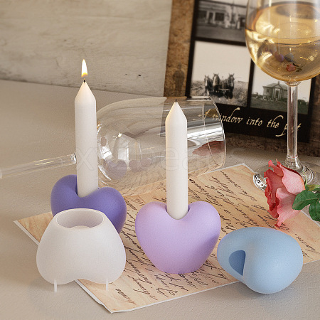 DIY Silicone Candle Holder Molds DIY-K073-36-1