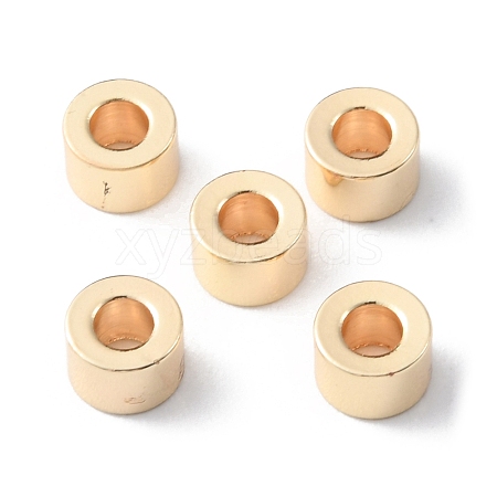 Brass Spacer Beads KK-WH0079-29G-1