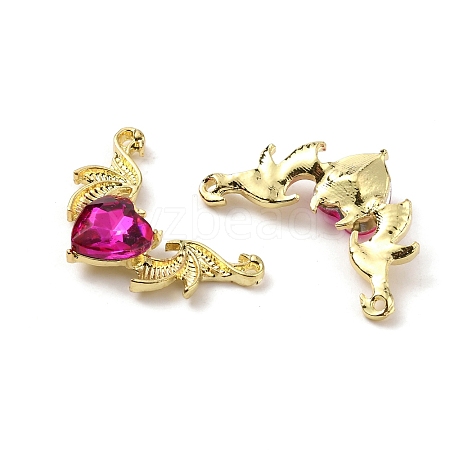 Golden Alloy Connector Charms FIND-CJC0006-45D-1