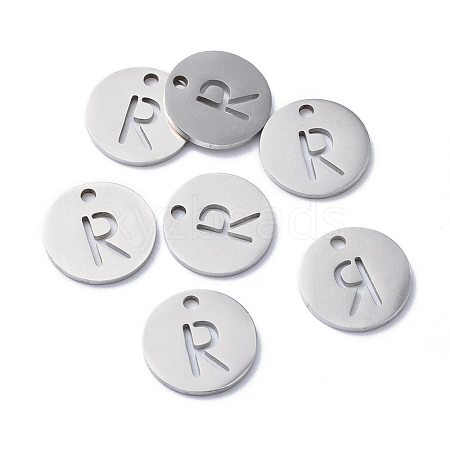 201 Stainless Steel Charms STAS-Q201-T051-R-1