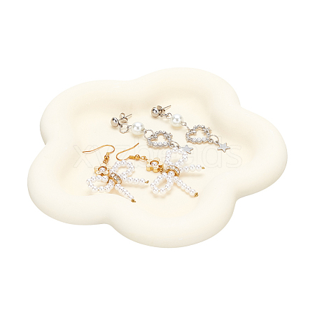 Gesso Jewelry Plate DJEW-WH0039-19B-1