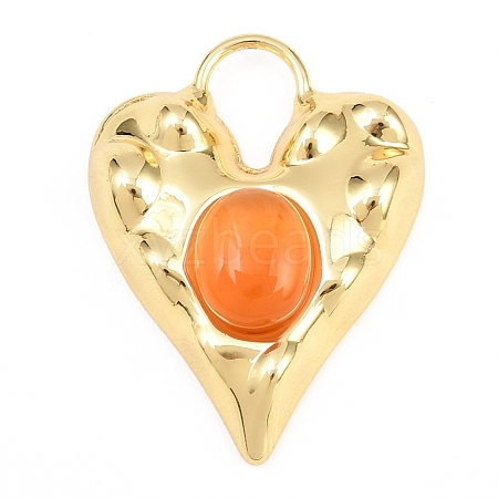 Dyed & Heated Natural Carnelian Pendants GG-G001-02G-07-1
