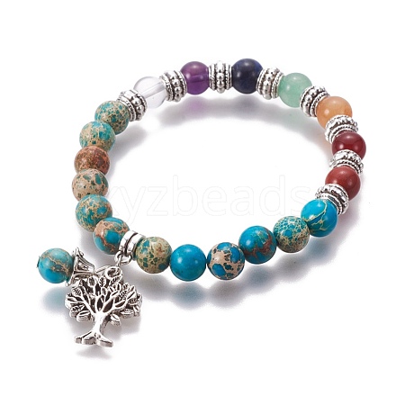 Chakra Jewelry BJEW-I273-A02-1