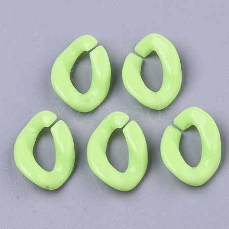 Opaque Acrylic Linking Rings SACR-R248-01E-1