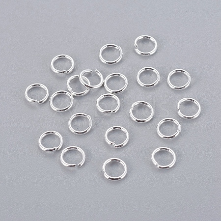 304 Stainless Steel Jump Rings STAS-E464-09I-S-1