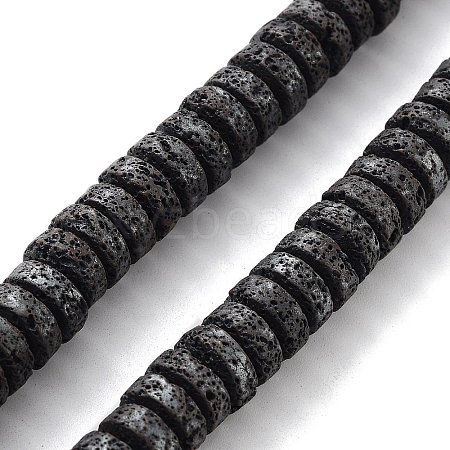 Natural Lava Rock Beads Strands G-H303-C09-1